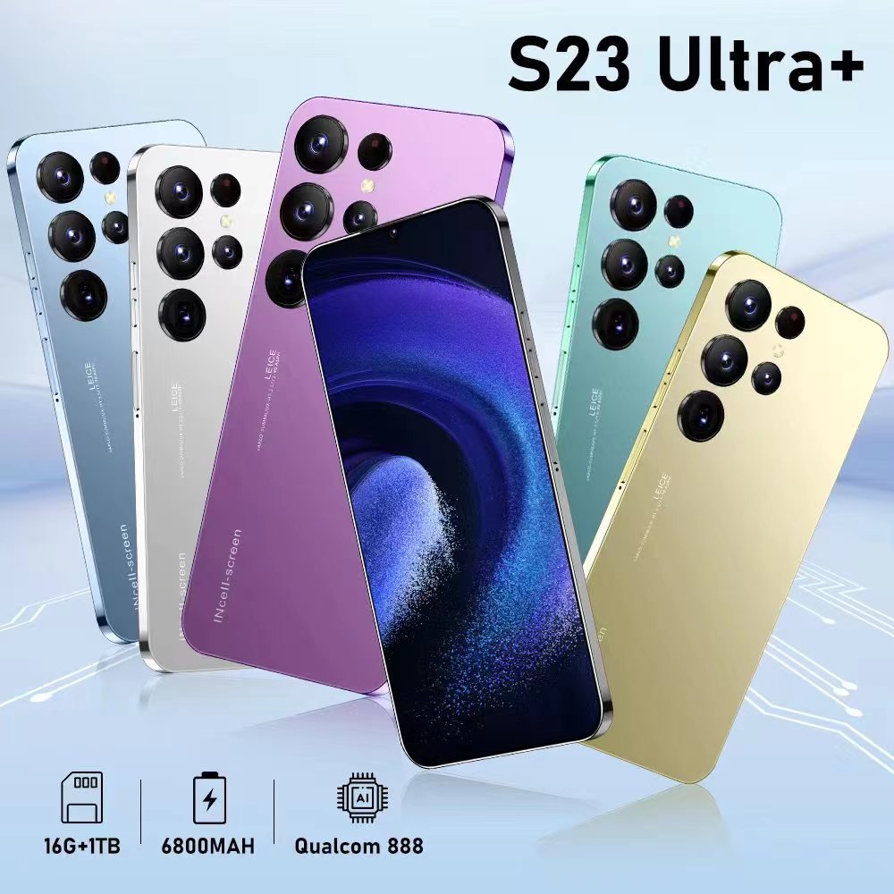 2024 Hot Selling 5G Smart Phone Facial Recognition Fingerprints Unlocking Mobile Phone